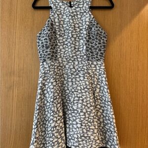 TOWNSEN Black and White Mini Dress